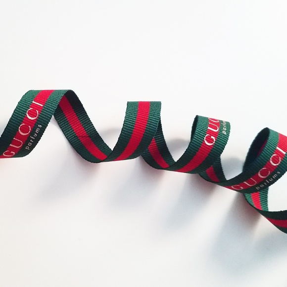 Authentic GUCCI signature red green RIBBON - Picture 4 of 8